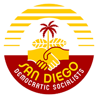 San Diego Democratic Socialists logo