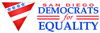 San Diego Democrats for Equality logo