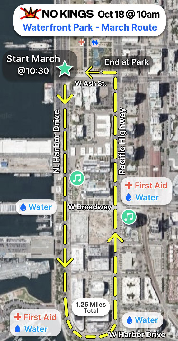 March Route