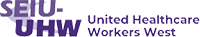 Service Employees International Union, United Health Workers logo